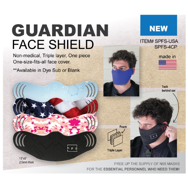 SPFS4CP Guardian Mask With Custom Imprint